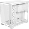 Asus a32 plus Midi-Tower-Gehäuse (weiß | 2x USB-A | 1x USB-C | RGB | gehärtetes Glas)