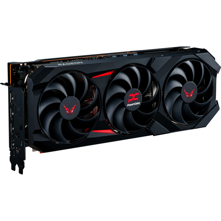 Powercolor Radeon RX 9070 XT Red Devil 16GB OC Grafikkarte (schwarz, RDNA4, GDDR6, 3x Display Port, 1x HDMI 2.1)