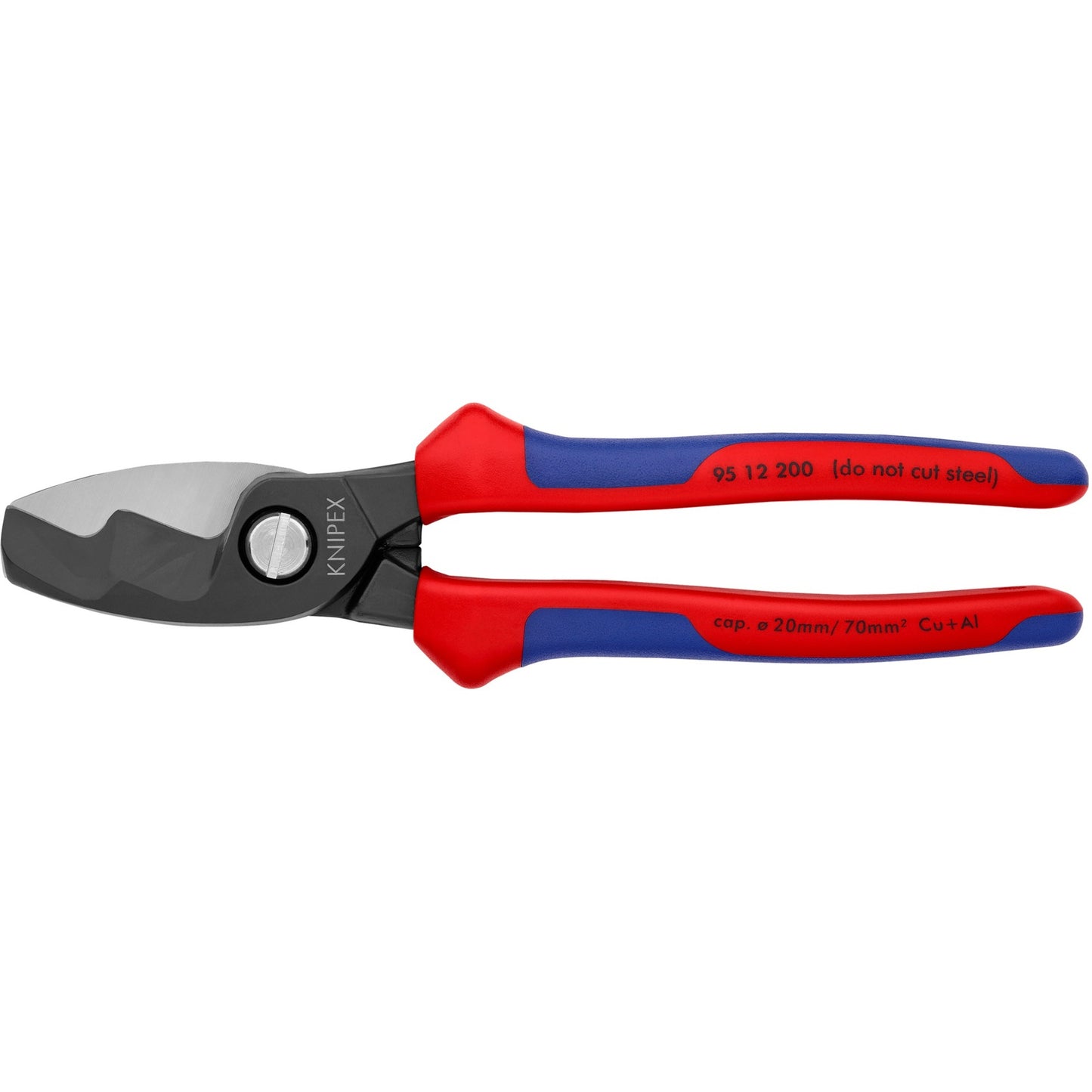 Knipex -Kabelschere mit doppelten Schneidkanten 9512200
