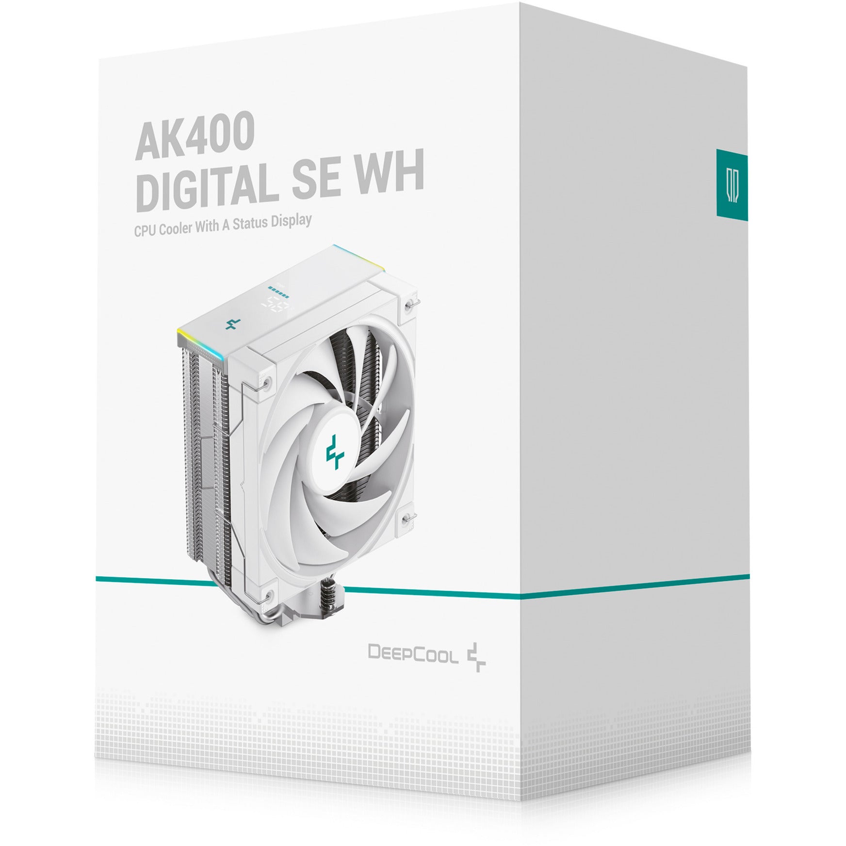 Deepcool AK400 Digital SE RGB CPU-Kühler (Weiß)