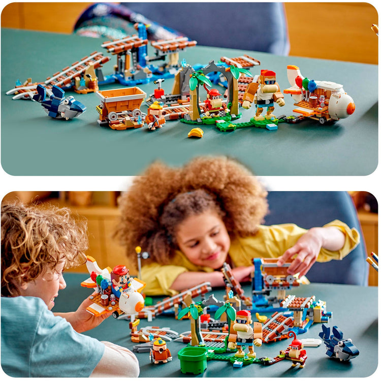 Lego Super Mario Erweiterungsset: Diddy Kong's Mine Cart Ride Konstruktionsspielzeug (71425)