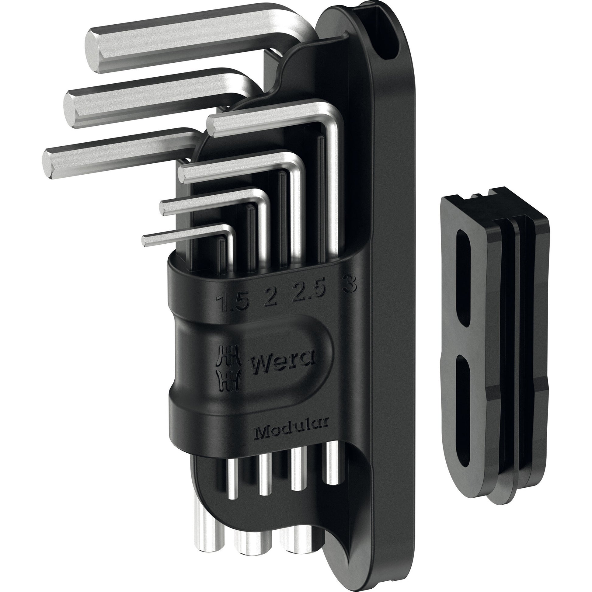 Wera Tool-Check Modular-Winkelschlüssel Inbus-Plus 1, 7-teilig