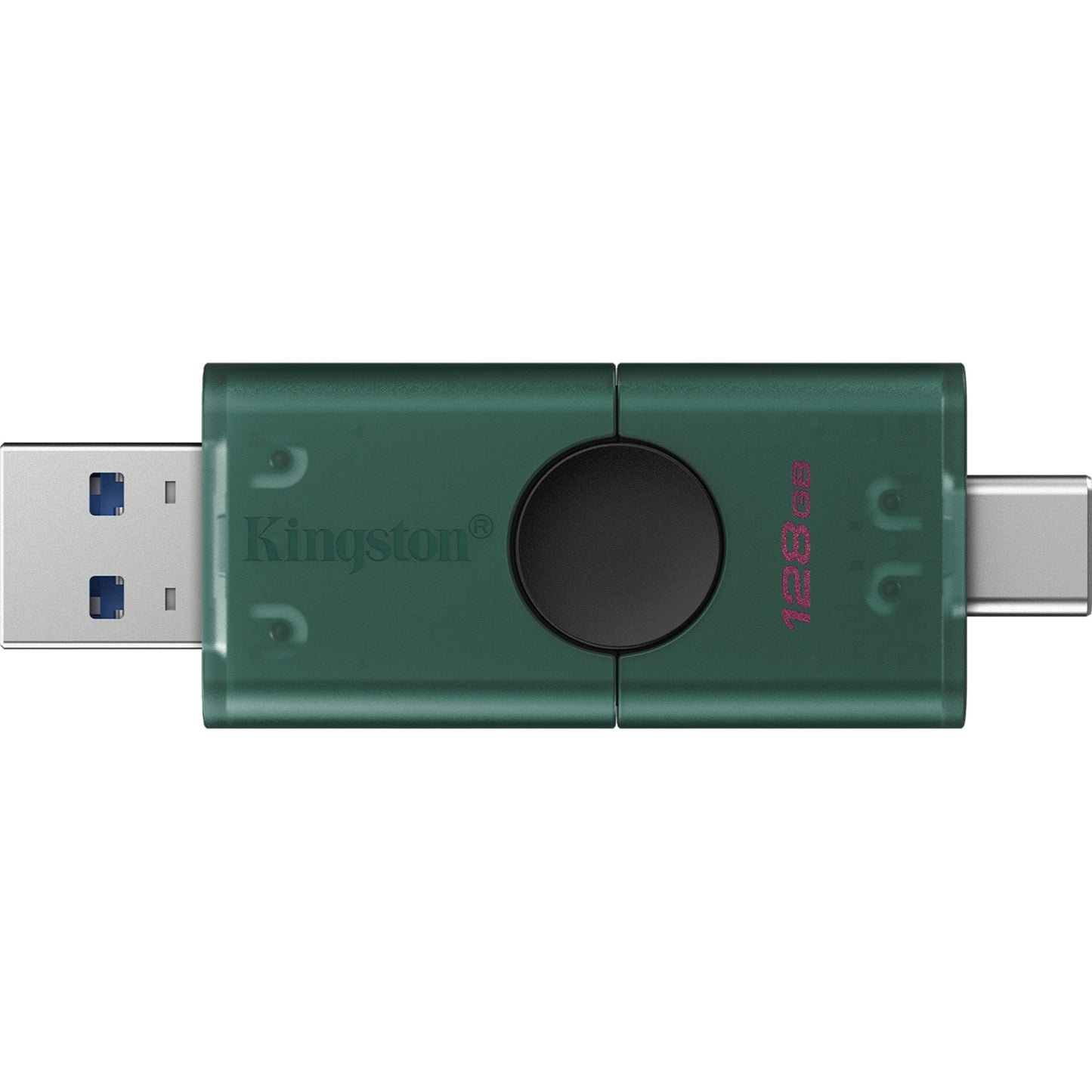 Kingston Data Traveller Duo 128 GB USB-Stick (grün schwarz, dtdeg2 128 GB)