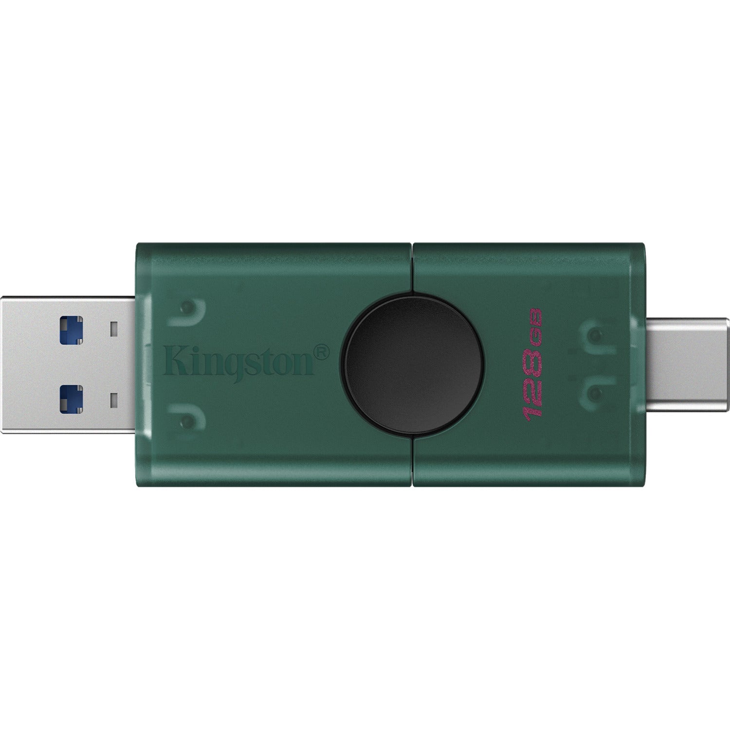 Kingston Data Traveller Duo 128 GB USB-Stick (grün schwarz, dtdeg2 128 GB)