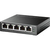 Tp-Link TL-SG105MPE 5-Port-Gigabit-Easy-Smart-Switch mit 4-Port-PoE+ (120 W PoE mit 30 W pro Port)