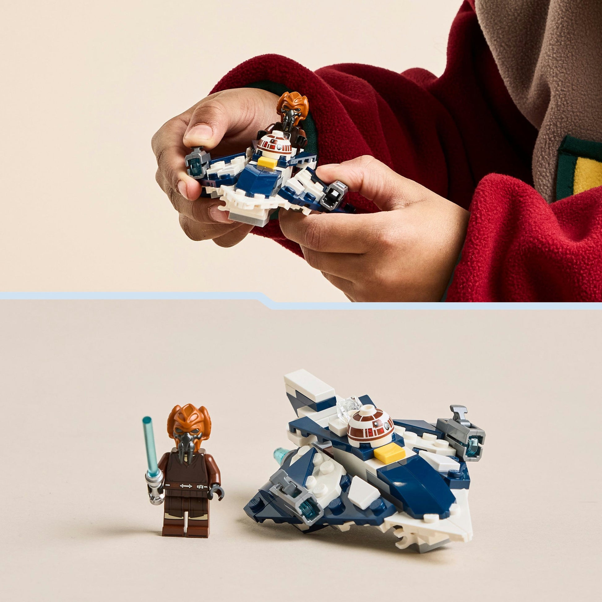 LEGO 75400 Star Wars Plo Koons Jedi Starfighter Mikrofighter