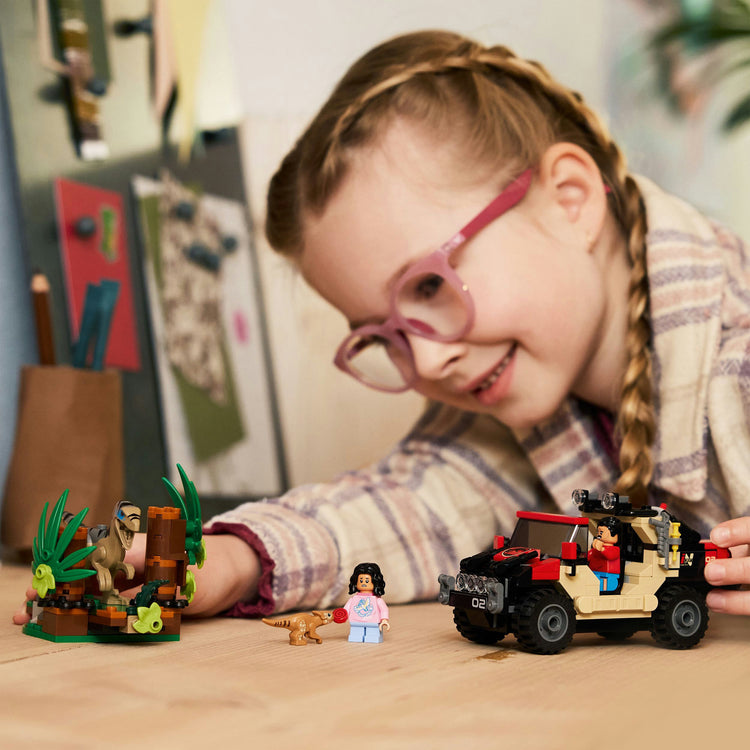Lego Jurassic World 76972 Offroad -Lautstärke