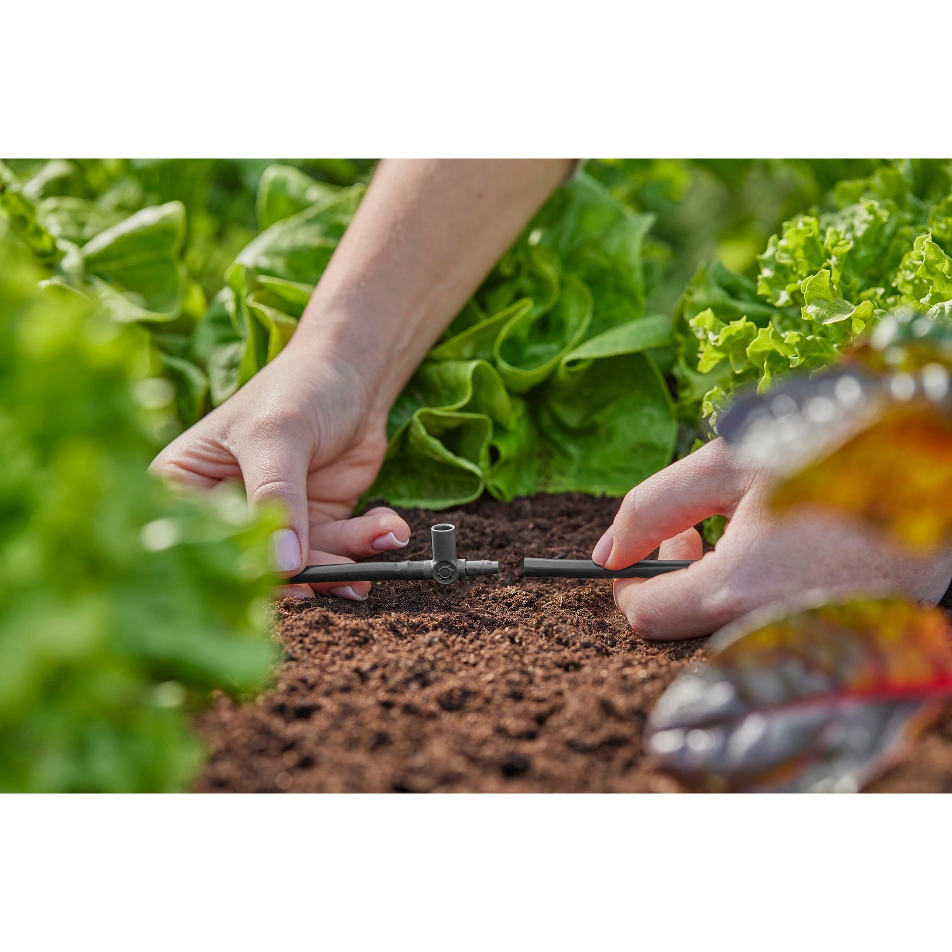 Gardena t-Stück für Sprühgeräte Final Droruppaarars 4,6 mm (3 16