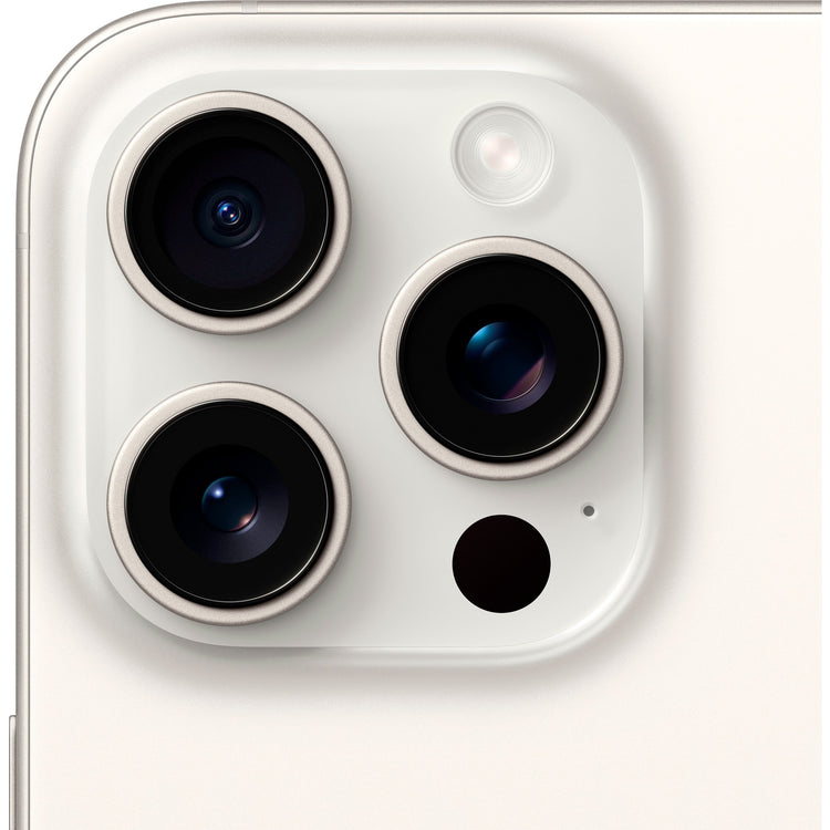 Apple iPhone 15 pro max Smartphone (weiß, 256 GB, iOS)