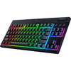 Razer Blackwidow V4 Low-Profile-RGB-Mechanische Gaming-Tastatur (Schwarz, US-Layout (QWERTZ), Low-Profile-Orange, 80 % (TKL))
