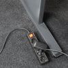Act Socket mit Switch, 4 Sockets, 2 m, schwarz