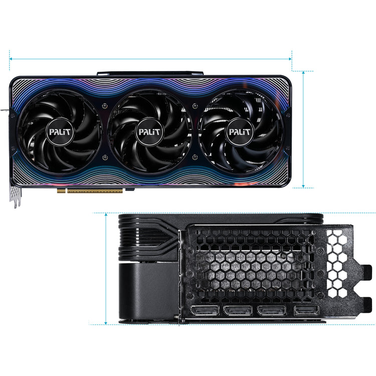 Palit Geforce RTX 5090 Gamerock OC Grafikkarte (3x Display Port, 1x HDMI 2.1, DLSS 4)
