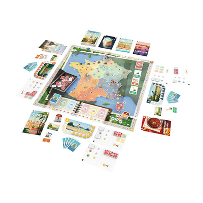 999games 999 Games Postcards Brettspiel (Niederländisch, 1 - 4 Spieler, 45 Minuten, ab 10 Jahren)