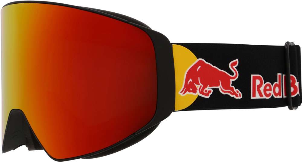 Red Bull Spec Eyewear Jamm-08Re2 Orange mit rotem Spiegel – Skibrille