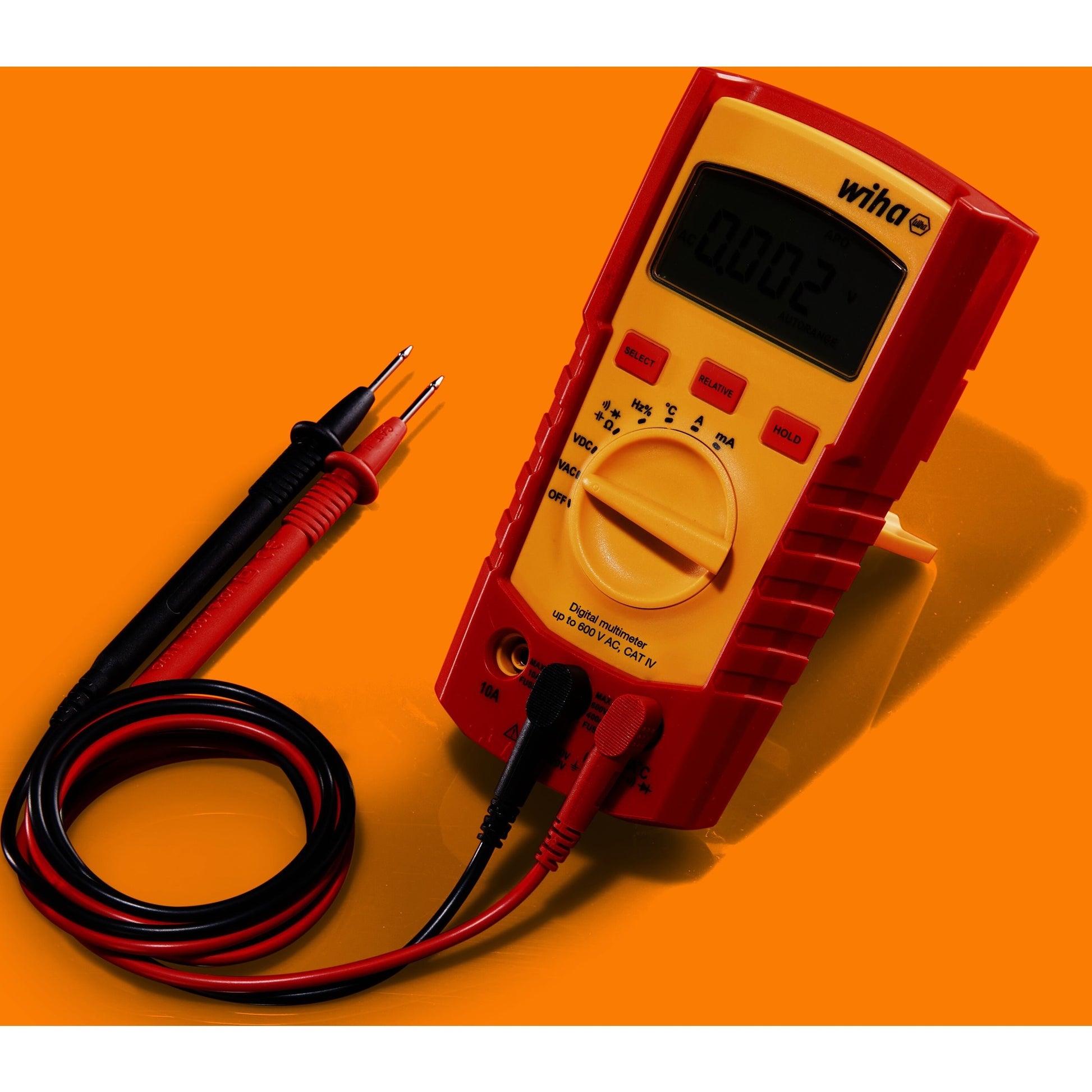 WIHA Digital Multimeter bis zu 600 V AC, Katze IV