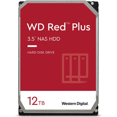 WD Red Plus 12 TB Festplatte (120EFGX, SATA 600, 24 7, AF)