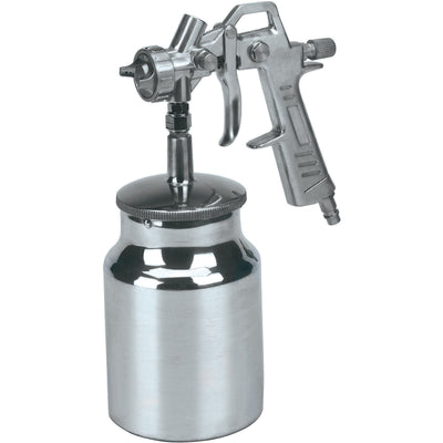 Einhell -Lack -Sprühpistole mit Saugnapfbecher