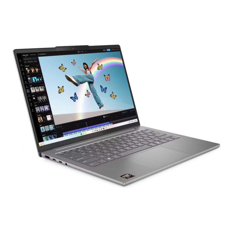 Lenovo Ideapad Slim 5 14akp10 (83hx00damh) 14 Copilot+ Laptop (grau | Ryzen AI 5 330 | AMD Radeon 820m Grafik | 16 GB | 512 GB SSD)