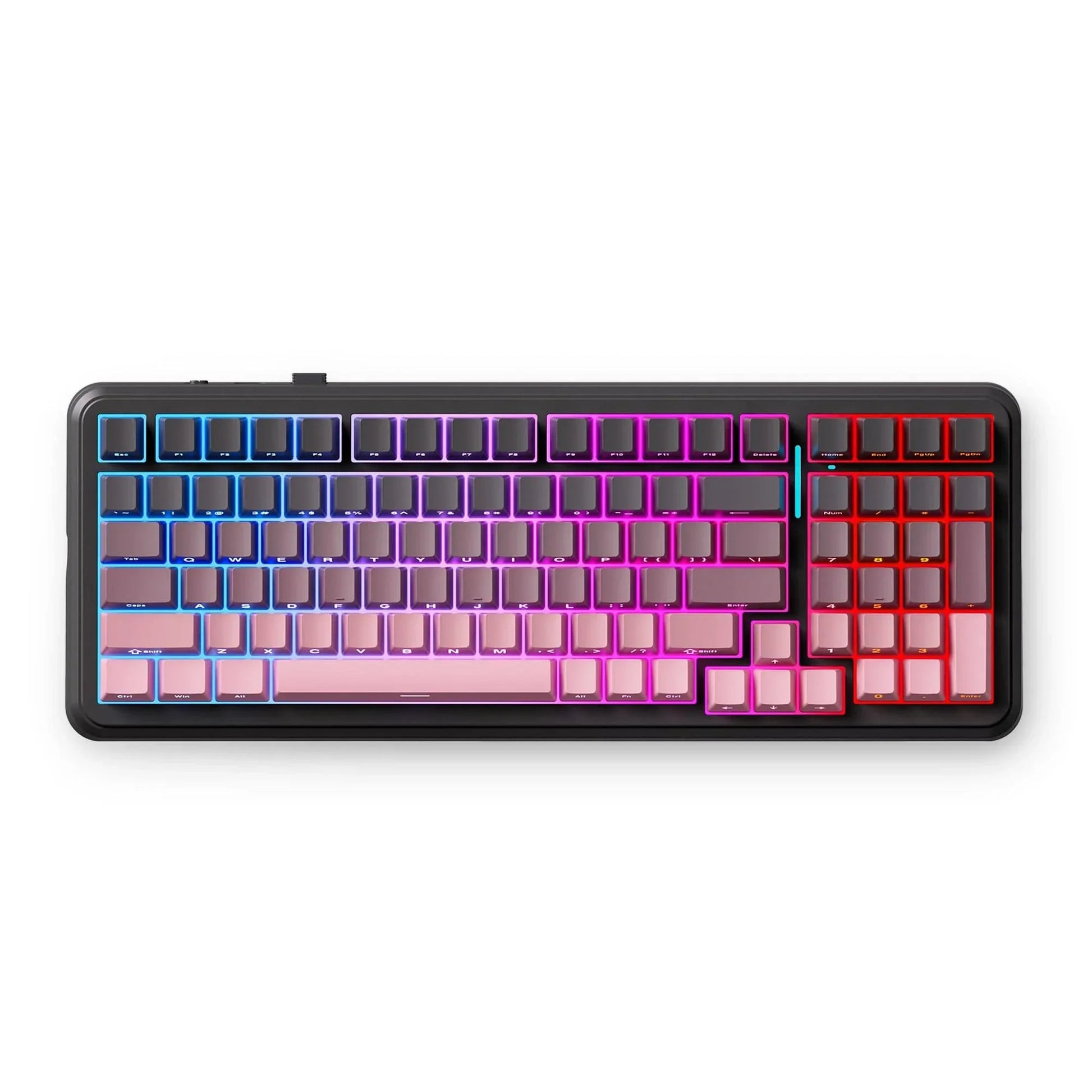 Mchose K99 V2 kabellose mechanische schwarze Gaming-Tastatur (US-Layout)