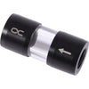 Alphacool Eiszapfen Acryl-Acetal-Inline-Filter G1 4 Innengewinde (schwarz transparent)