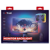Trust GXT 907 VYBZ RGB-Hintergrundbeleuchtung für Monitore (Schwarz)
