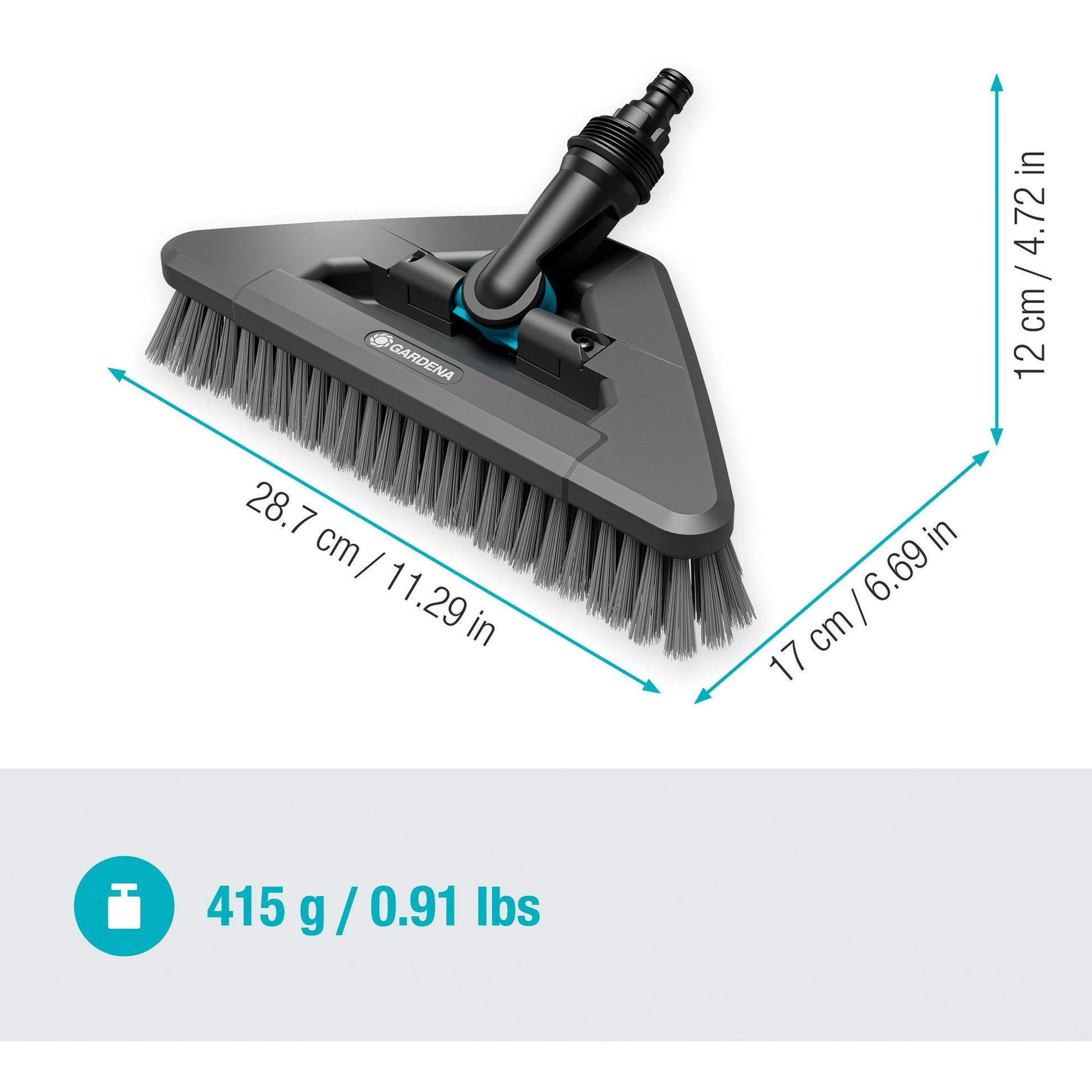 Gardena Cleansystem Stahlbrush weicher Flex