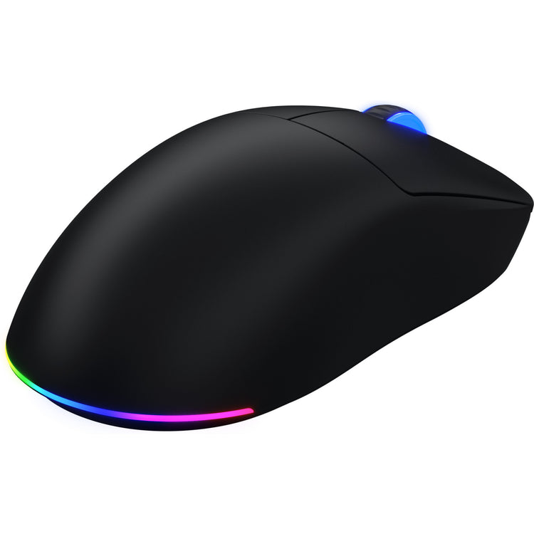Hator Quasar 3 kabellose Gaming-Maus (schwarz, 400–12.000 dpi, RGB, 2,4 GHz Bluetooth 5.1 USB)