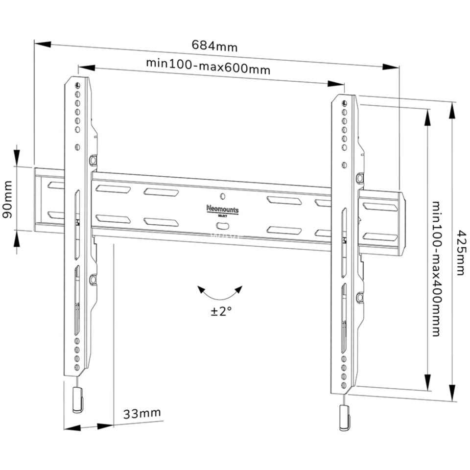 Neomounts> Neomounts WL30S-850BL16 NEOMOUNDS Wählen