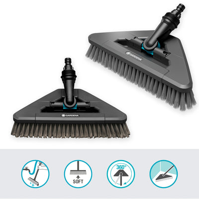 Gardena Cleansystem Stahlbrush weicher Flex