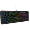 Lenovo Legion K310 RGB-Gaming-Tastatur (schwarz, US-Layout (QWERTY), Membran, 100 %, Membranschalter, RGB, USB)