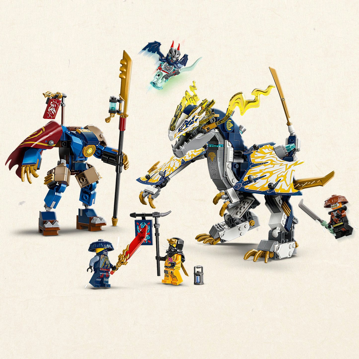 LEGO 71843 Ninjago Rogue's Mecha Draken Treiber