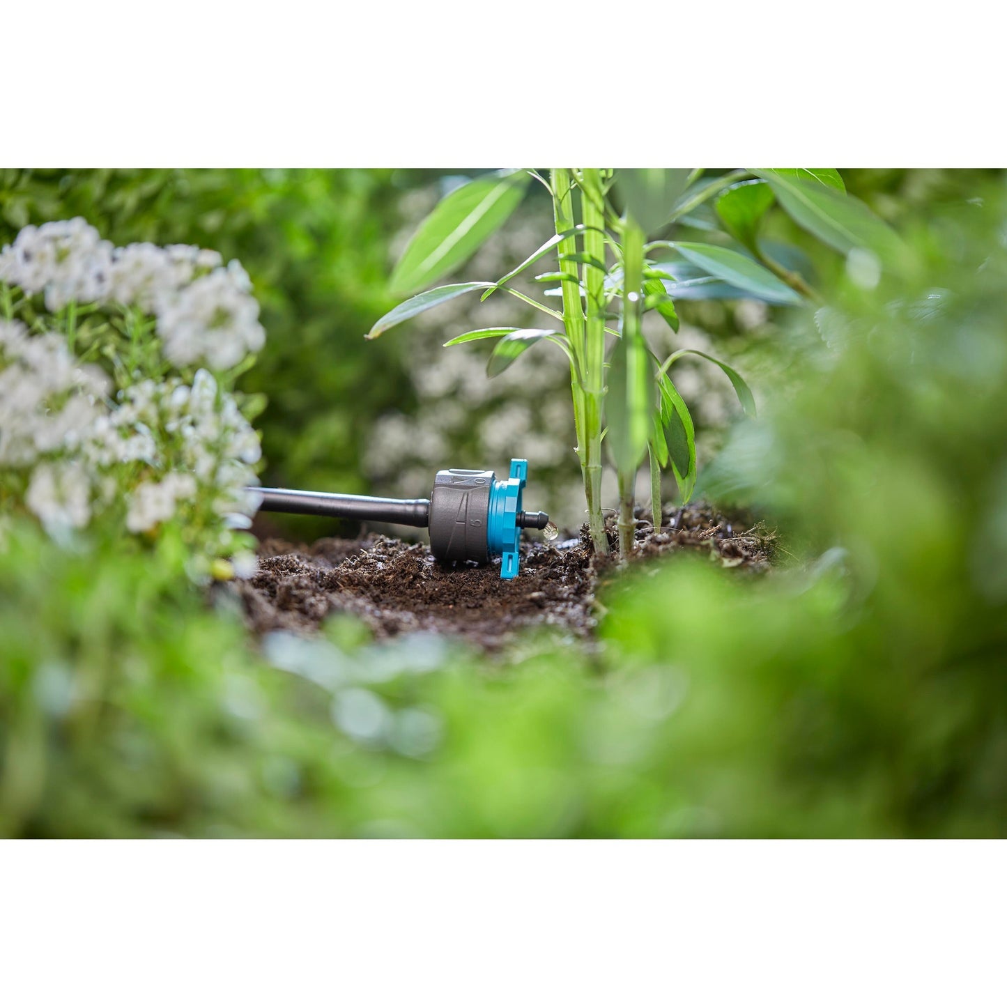 Gardena einstellbarer Ende -Tropfen, Druckausgleich.