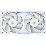 Nzxt f240x RGB-Gehäuselüfter (weiß, 2 Stück, 240 x 120 x 30 mm, PWM) - afbeelding 2