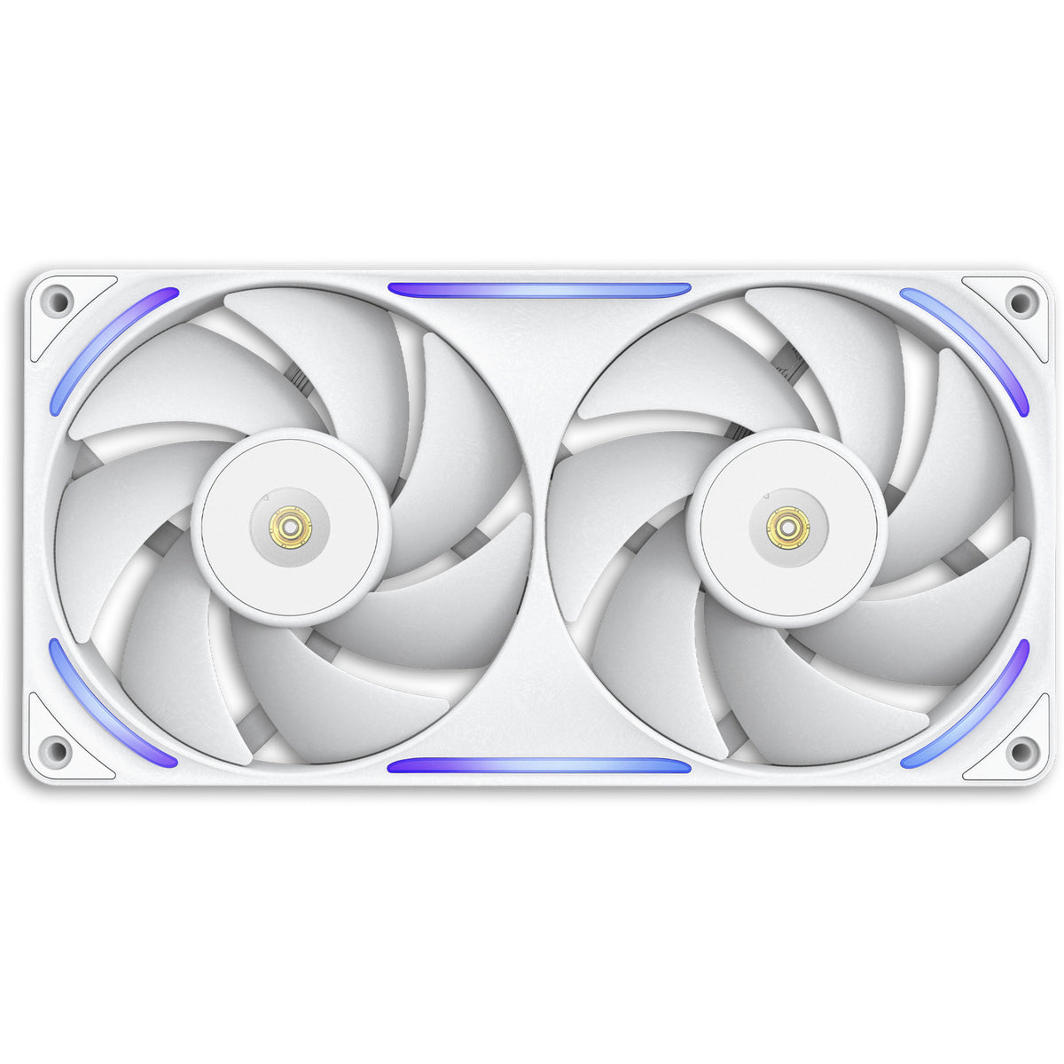 Nzxt f240x RGB-Gehäuselüfter (weiß, 2 Stück, 240 x 120 x 30 mm, PWM)