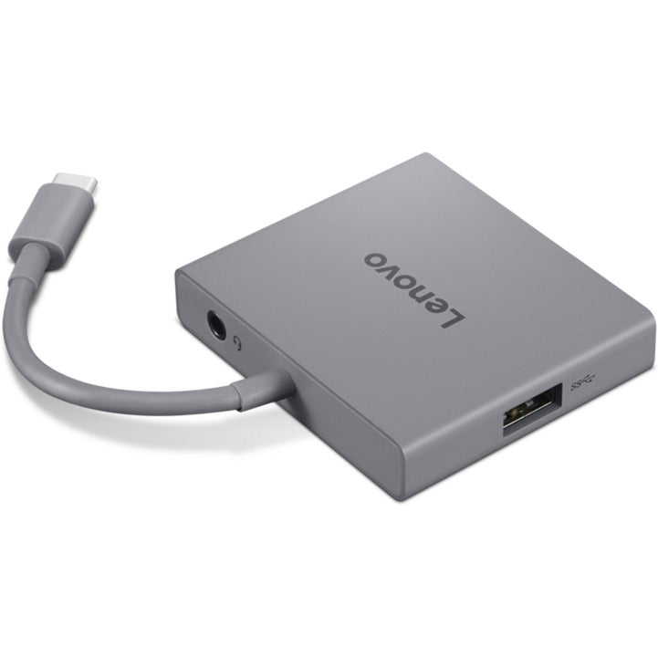 Lenovo USB-C 4-in-1-Hub Gen2 USB-Hub (Grau)