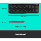Logitech Wireless Combo MK270 - afbeelding 6