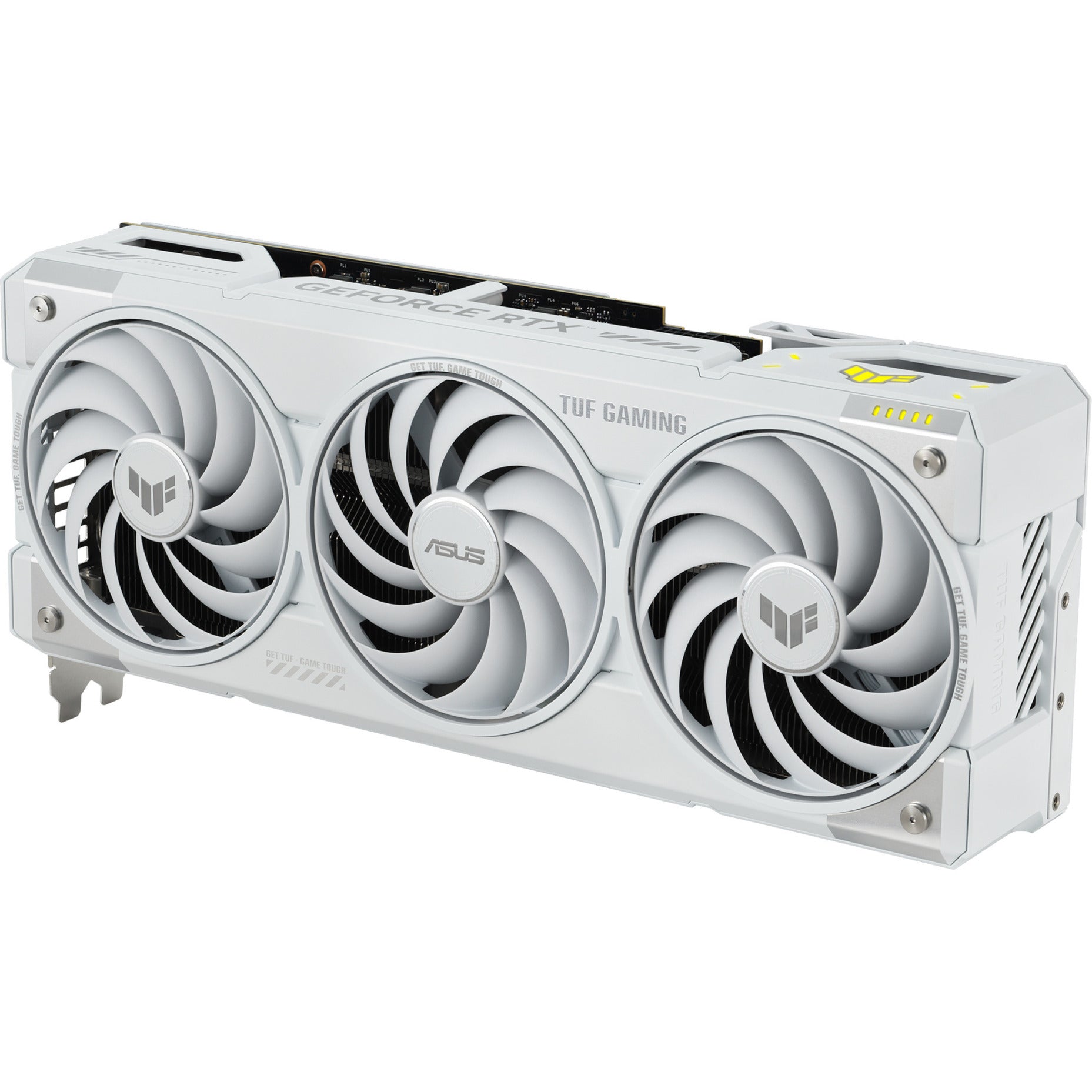 Asus TUF Gaming Geforce RTX 5070 Ti OC weiße Grafikkarte (weiß, 3x Display Port, 2x HDMI, DLSS 4)
