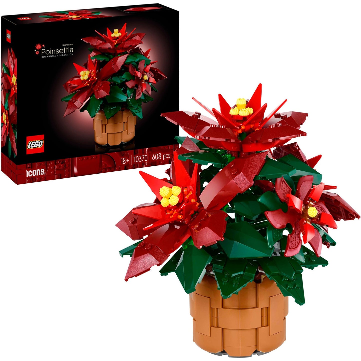 Lego Icons - Bauspielzeug Weihnachtsstern (10370)