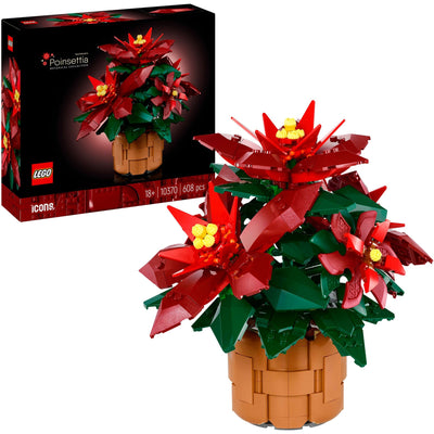 Lego Icons - Bauspielzeug Weihnachtsstern (10370)