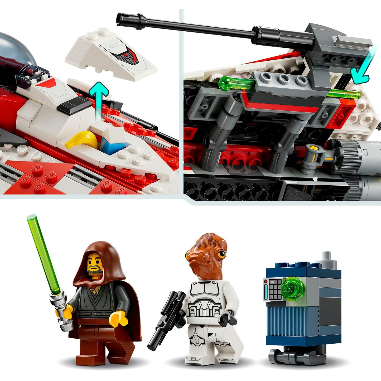 Lego Lego Star Wars 75388 Jedi Bob Starfighter