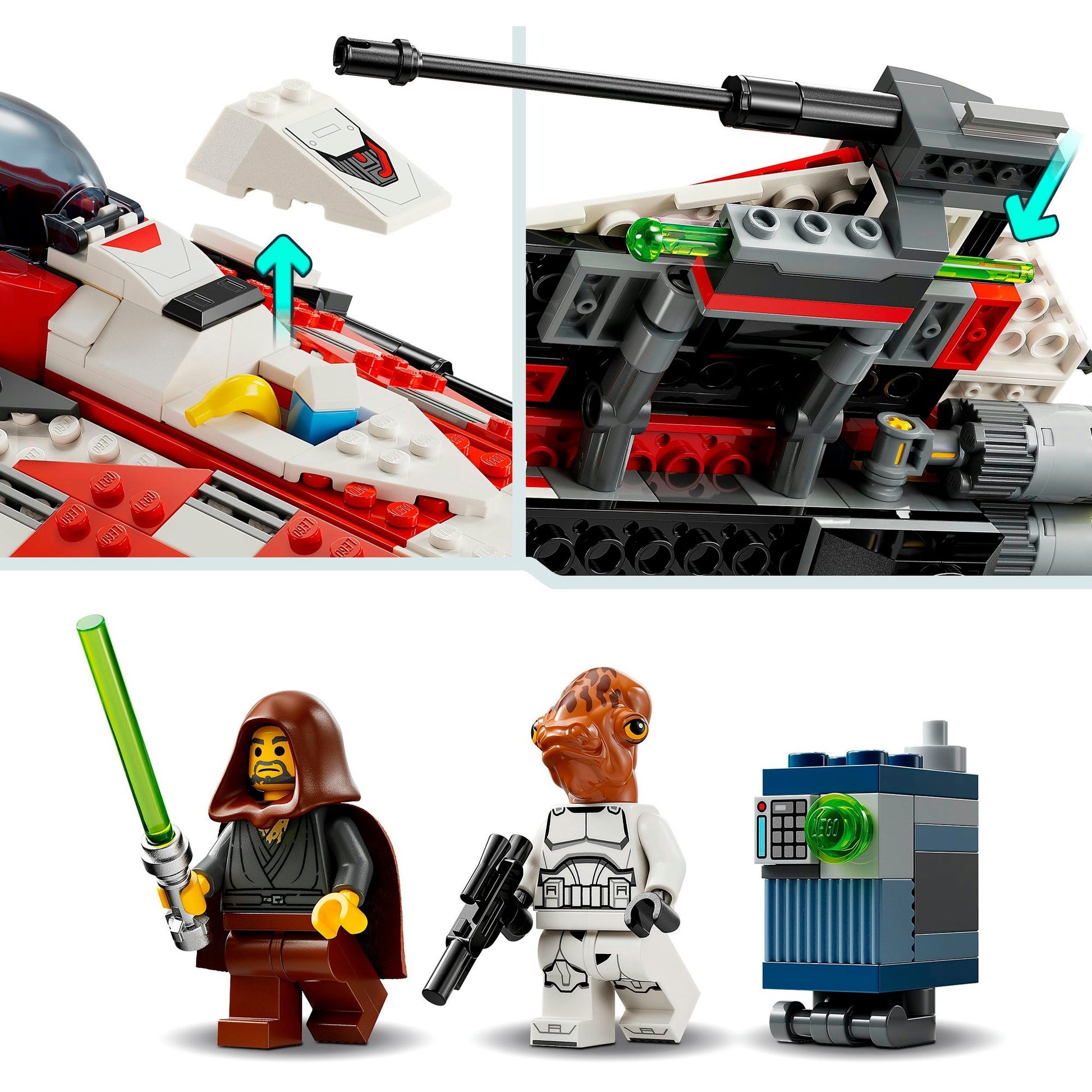 Lego Lego Star Wars 75388 Jedi Bob Starfighter