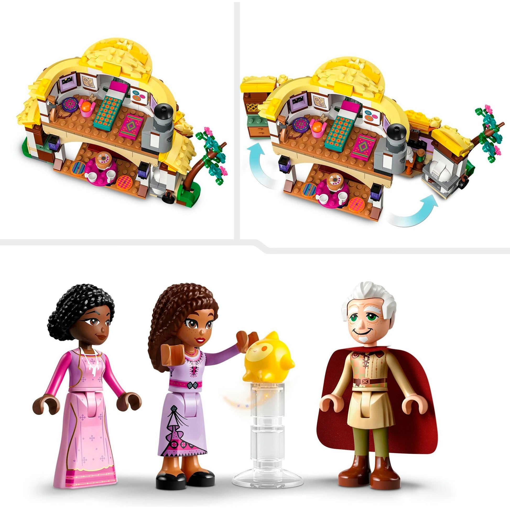 Lego Disney - Ashas Haus-Konstruktionsspielzeug (43231)
