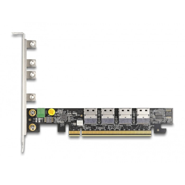Delock PCI Express X16-Karte bis 4 x interner SFF-8654 4i n