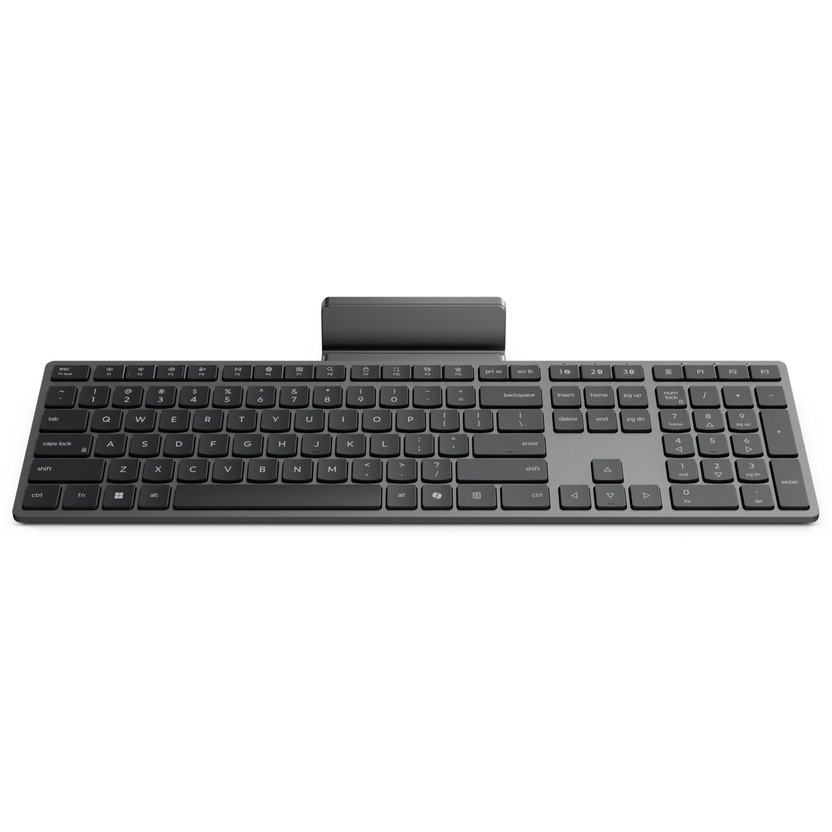 Lenovo 700 moderne kabellose Multi-Geräte-Tastatur – US Euro103P Desktop-Set (grau, 100 %, 2,4 GHz, Bluetooth)