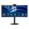 Philips 34b2u3600ch 34 gebogener Ultrawide-Monitor (schwarz, 2x HDMI, Display-Port, 3x USB-A, USB-B, USB-C, RJ-45)