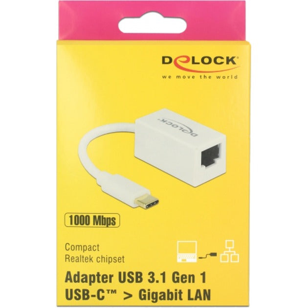 Delock Superspeed USB-C (USB 3.1 Gen 1) Männlich> Gigabit LA