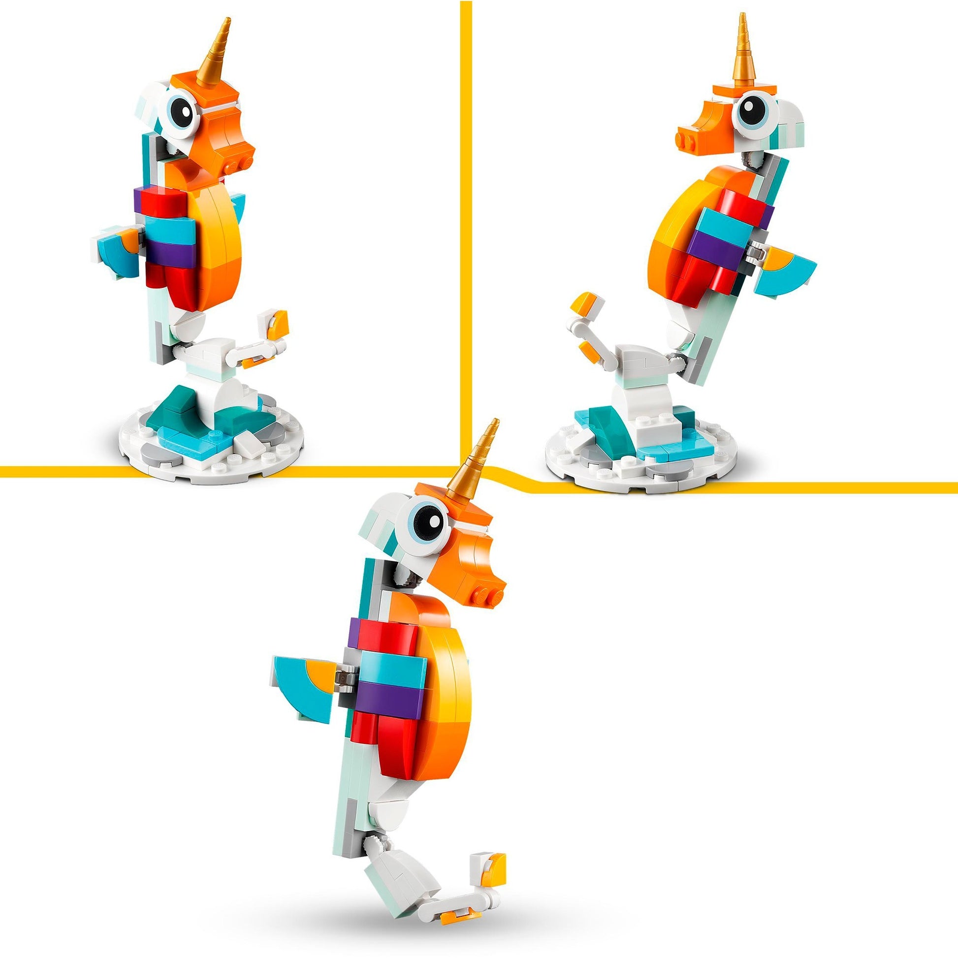 Lego -Schöpfer 31140 3in1 Magisches Einhorn
