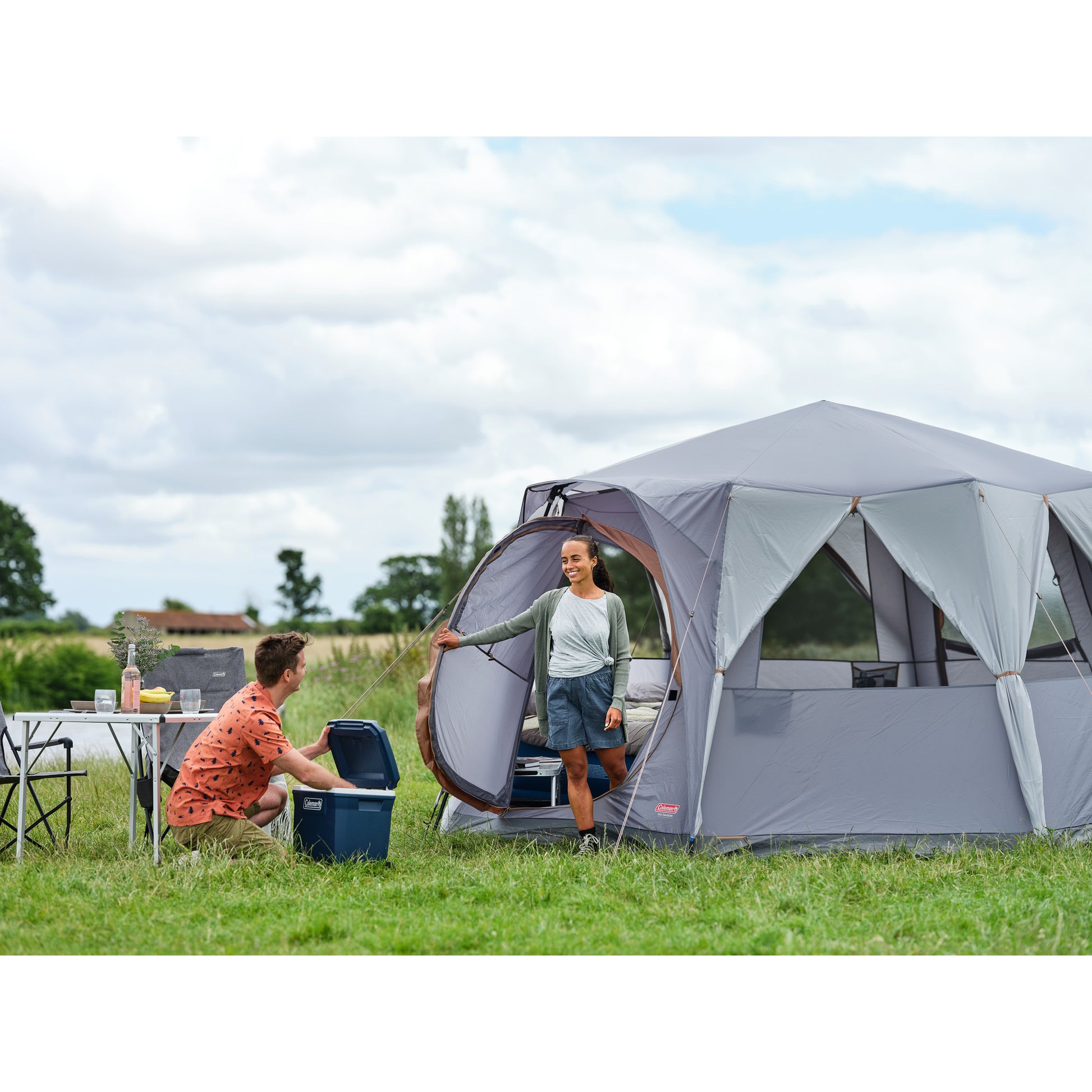 Coleman Octagon 8 Zelt (grau)