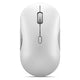 Lenovo 700 Multi-Device Wireless Silent Mouse (weiß, 1600–4000 dpi, Bluetooth 5.3 2,4 GHz)