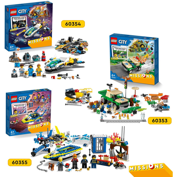 Lego City – Wildtier-Rettungsmissionen, Konstruktionsspielzeug (60353)